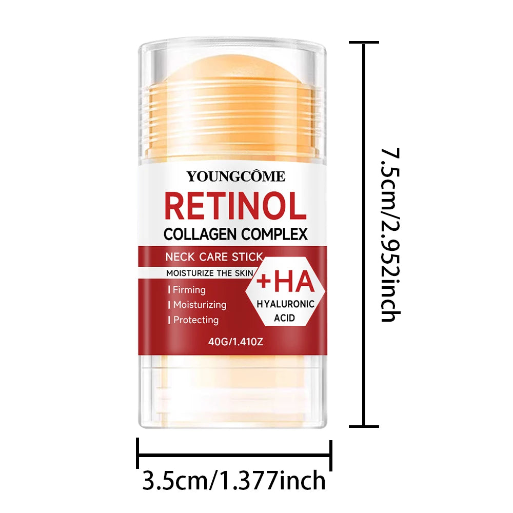 Retinol Face and Neck Treatment Bar with Firming Elasticity Improve Loose Skin