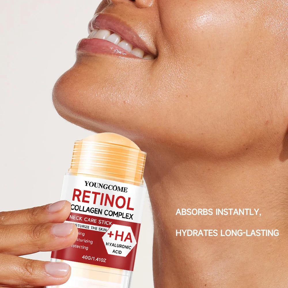 Retinol Face and Neck Treatment Bar with Firming Elasticity Improve Loose Skin