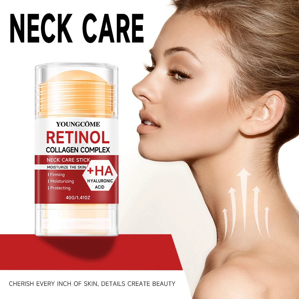 Retinol Face and Neck Treatment Bar with Firming Elasticity Improve Loose Skin