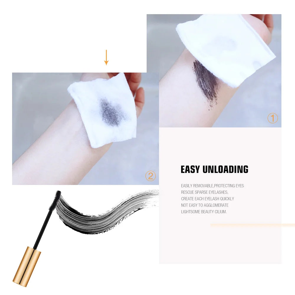3D Mascara Lengthening Black Lash Eyelash Extension Eye Lashes Brush.