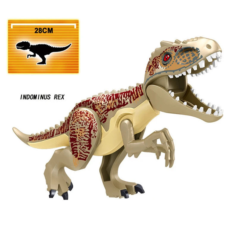 Predator Dinosaur Construction Blocks – Assemble-Your-Own Raptor and Giant Dino Toy for Children