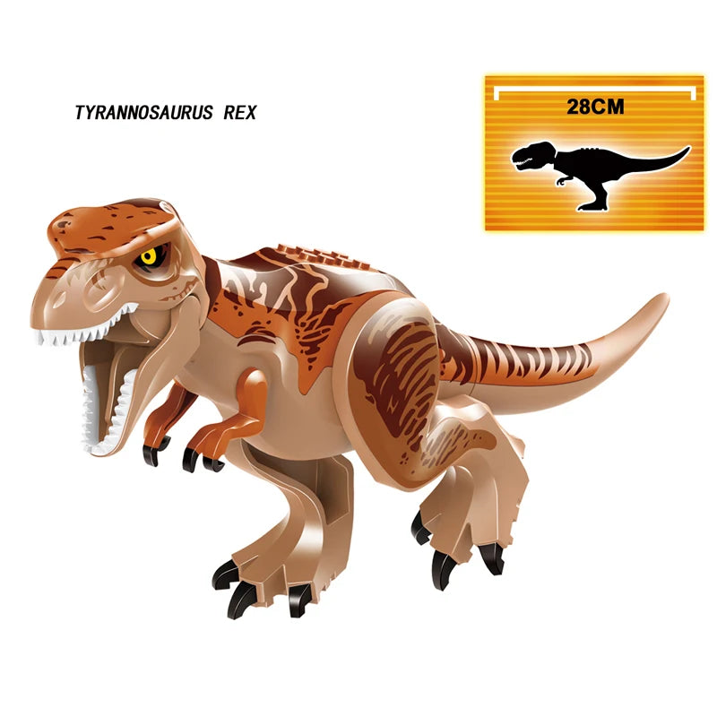 Predator Dinosaur Construction Blocks – Assemble-Your-Own Raptor and Giant Dino Toy for Children
