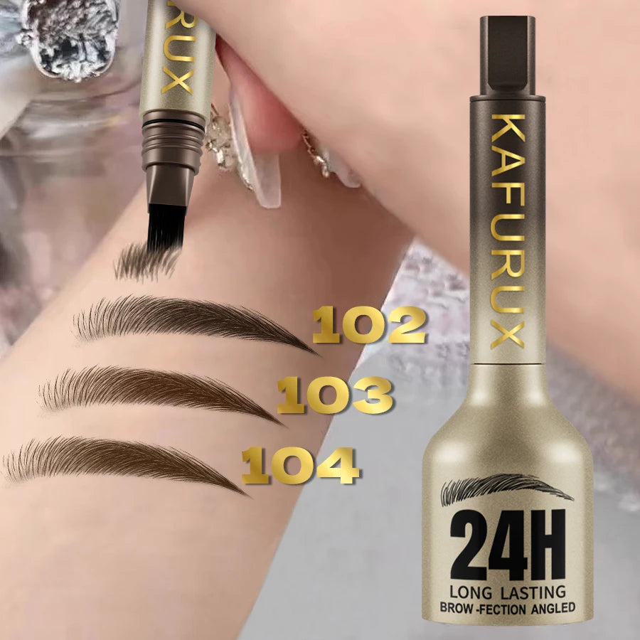 3D Dye Eyebrow Pencil Hairling Anti-smudge Waterproof Long Lasting