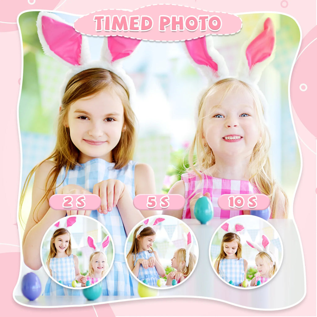 Children’s HD 1080P Digital Camera with Protective Silicone Cover