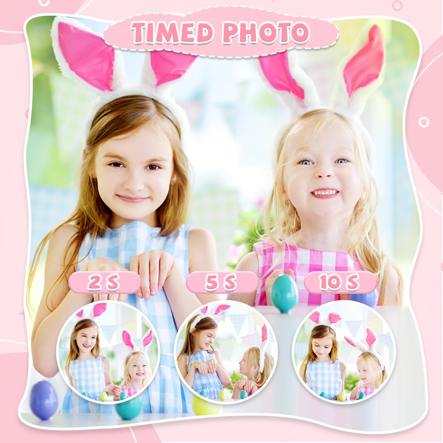 Children’s HD 1080P Digital Camera with Protective Silicone Cover