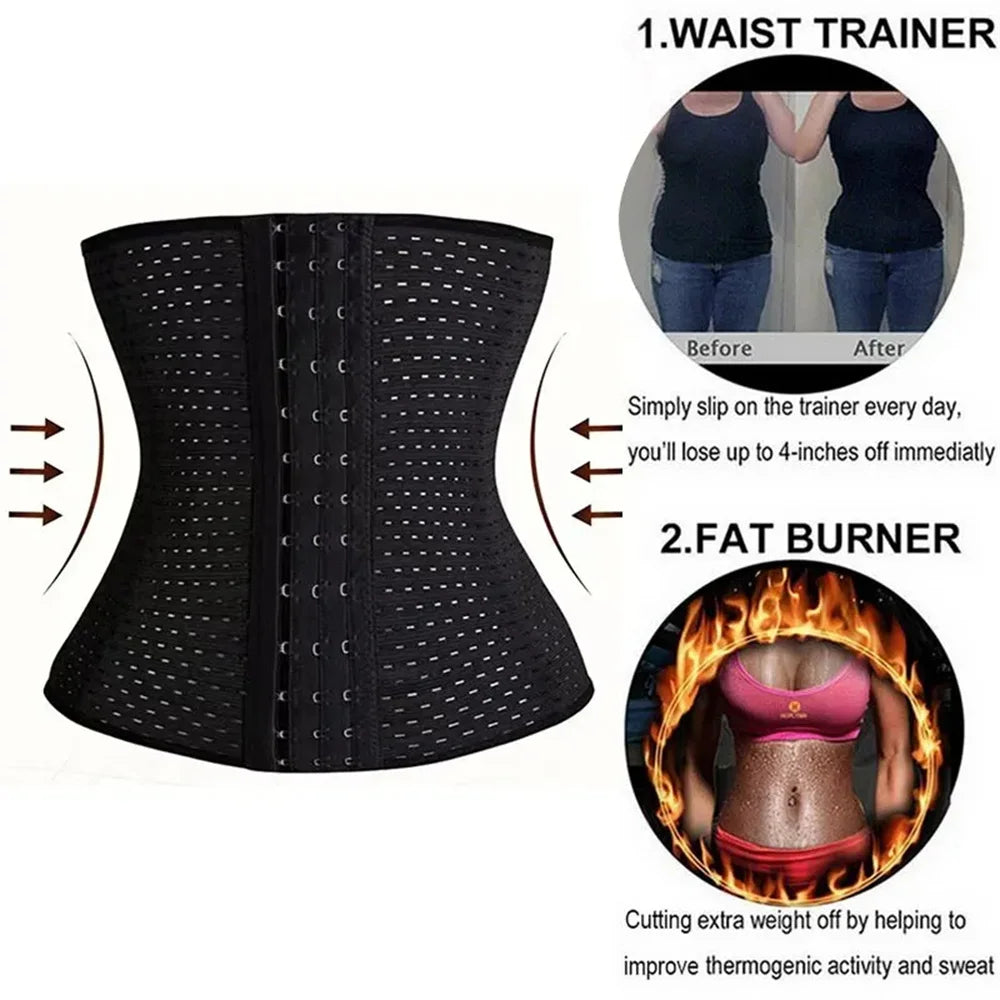 Women Body Shapewear Tummy Slimming Black Belly Band Shaping Shaper.