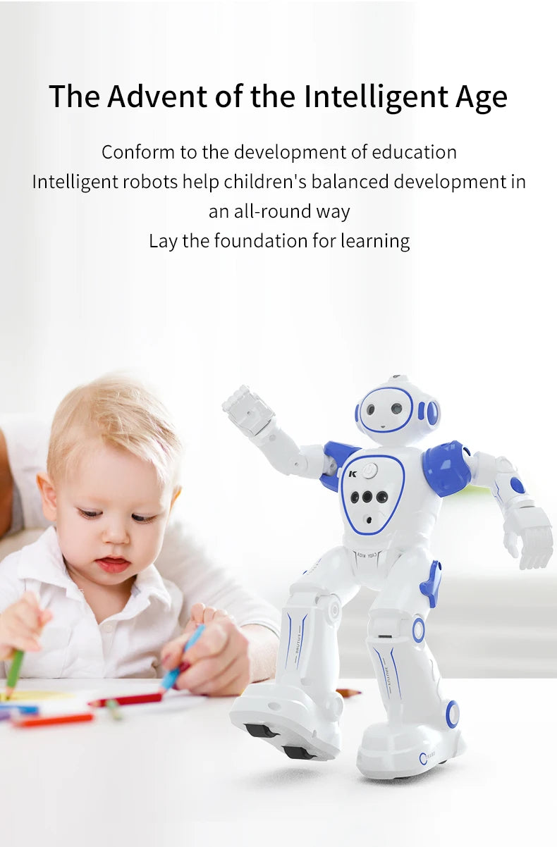 Wireless Smart RC Robot – Dance, Music & Programming Fun