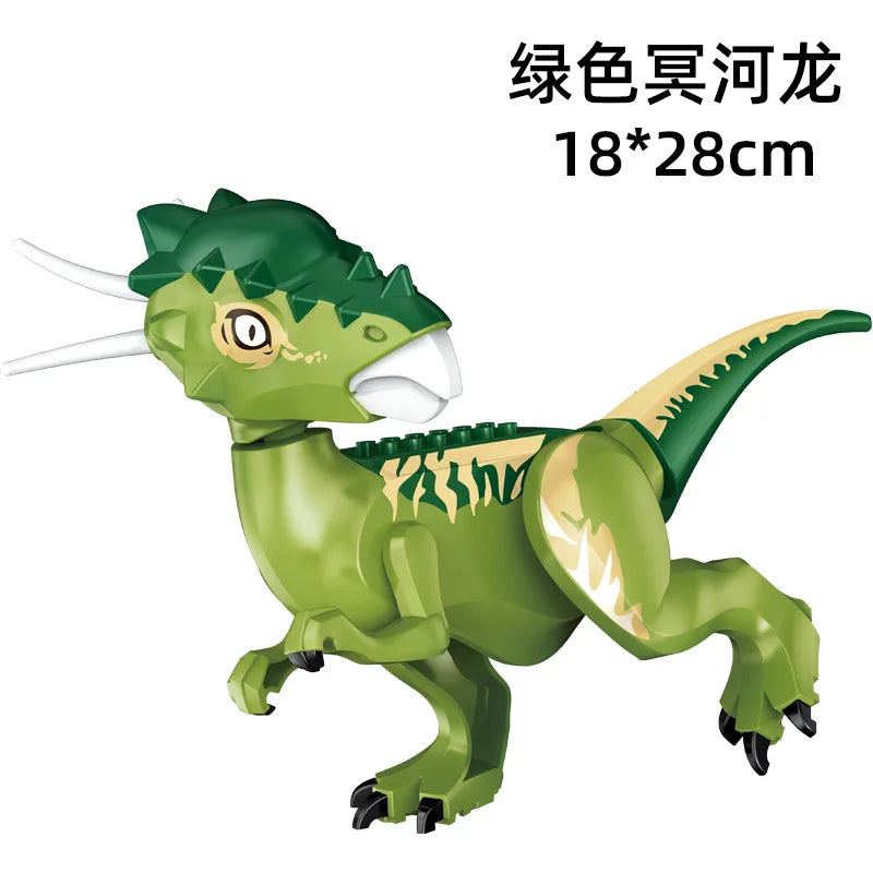 Predator Dinosaur Construction Blocks – Assemble-Your-Own Raptor and Giant Dino Toy for Children