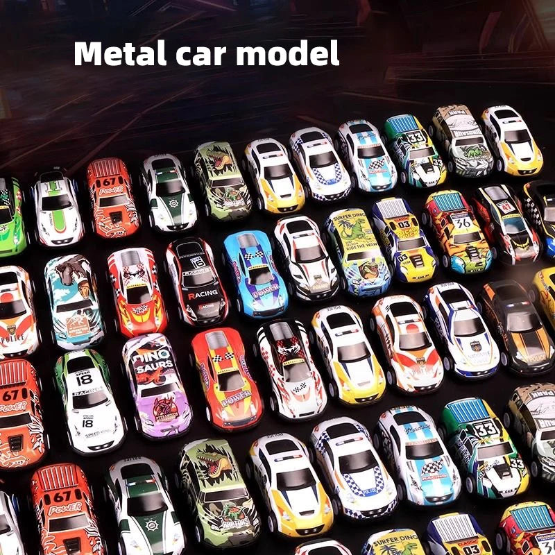 48-Piece Alloy Toy Car Set – Racing and Classic Model Cars in Gift Box, Great for Children’s Christmas or Birthday Gifts