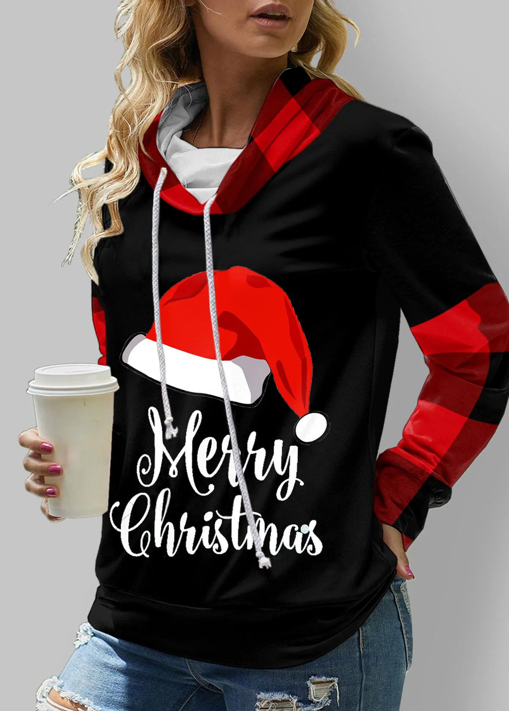 Women's Sweatshirt 3D Prints Christmas Theme Kawaii Graphics Long Sleeve T Shirt