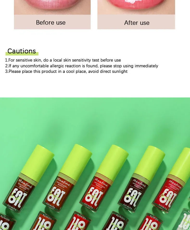 Lip Gloss Waterproof Long-term Moisturizing Non-stick Cup Non-fading Liquid.