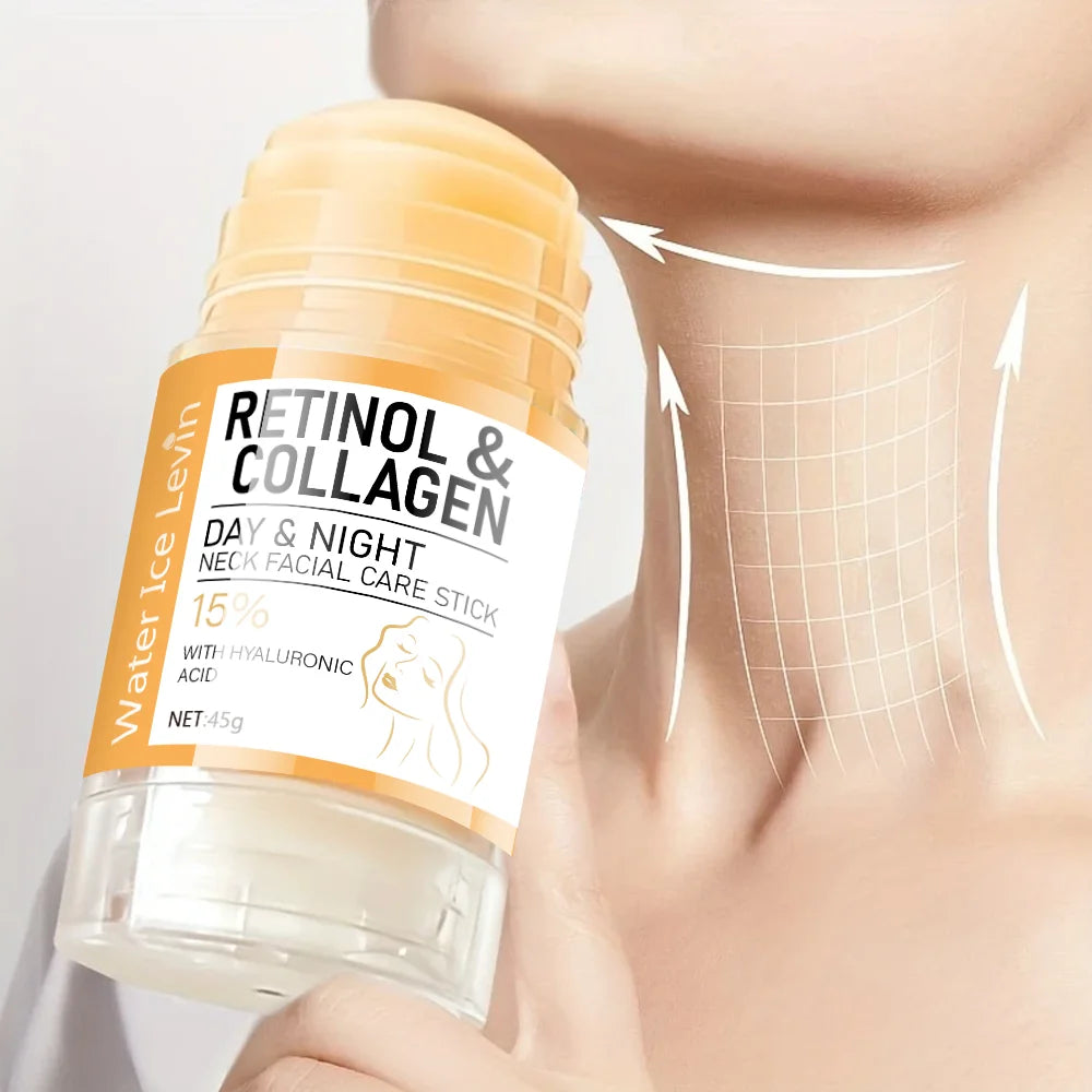 Retinol and Collagen Day and Night Neck Cream Facial Stick