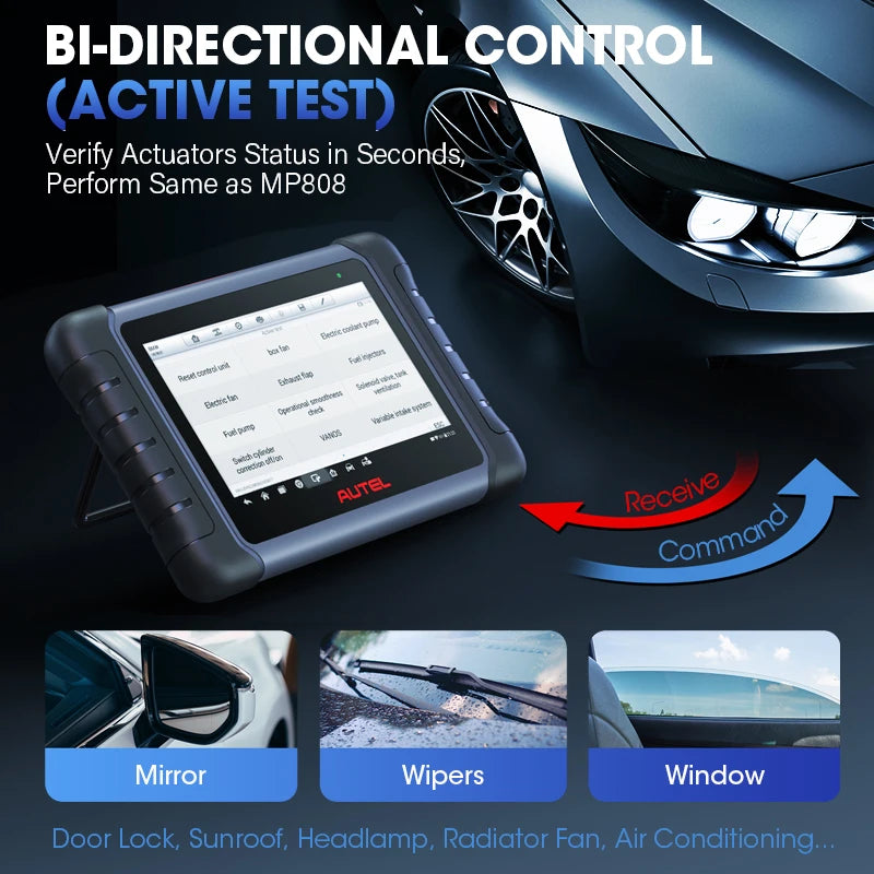 Autel MaxiCOM MK808S OBD2 Scanner Automotive Car Diagnostic Tool