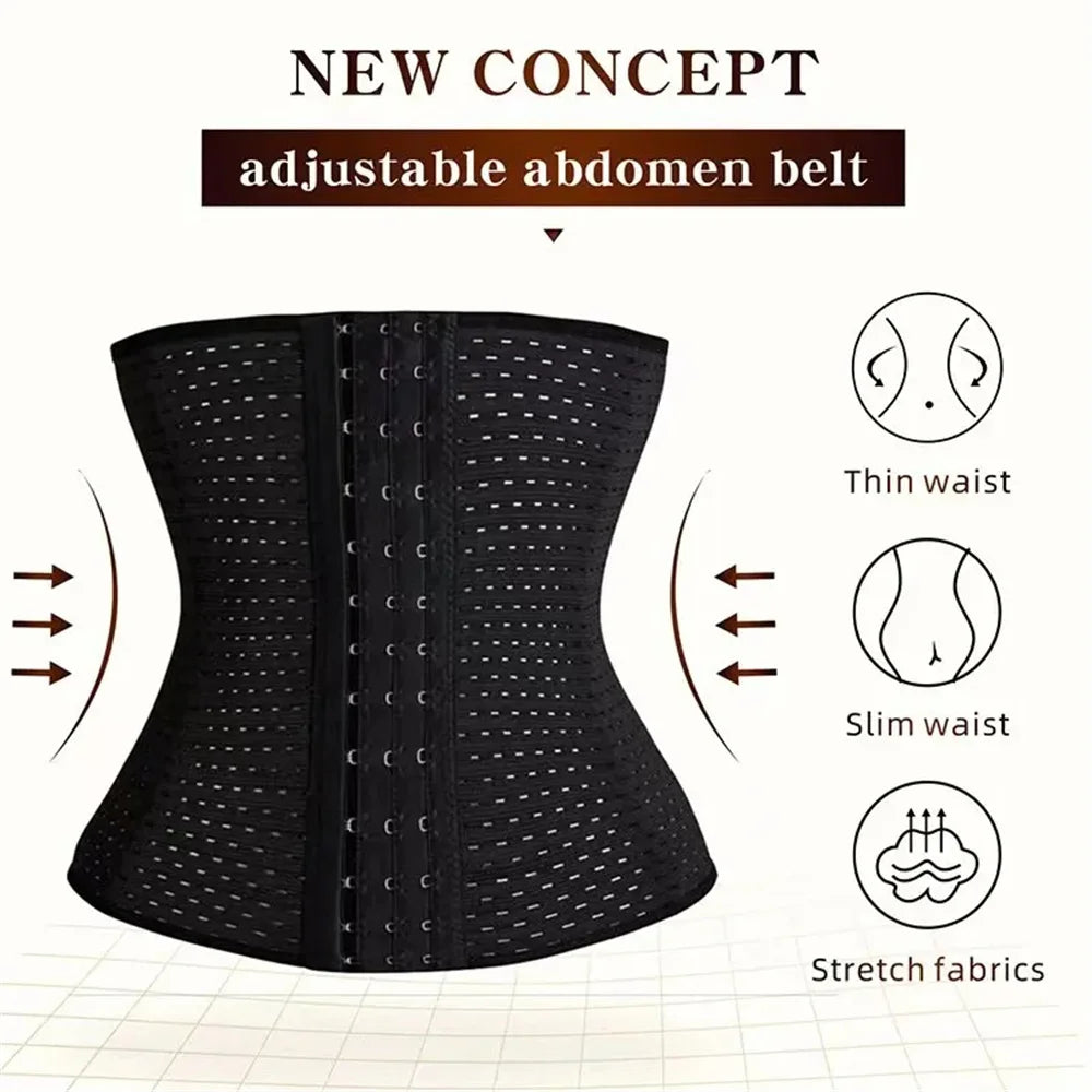 Women Body Shapewear Tummy Slimming Black Belly Band Shaping Shaper.