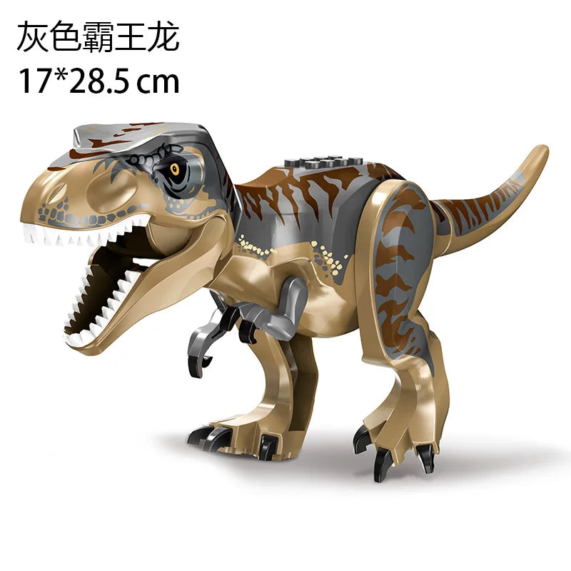 Predator Dinosaur Construction Blocks – Assemble-Your-Own Raptor and Giant Dino Toy for Children