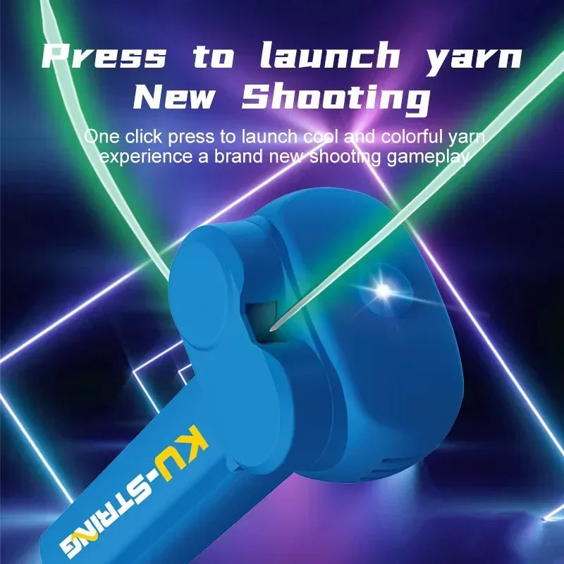 Portable Glow String Rope Launcher – Fun Kids Gift Toy