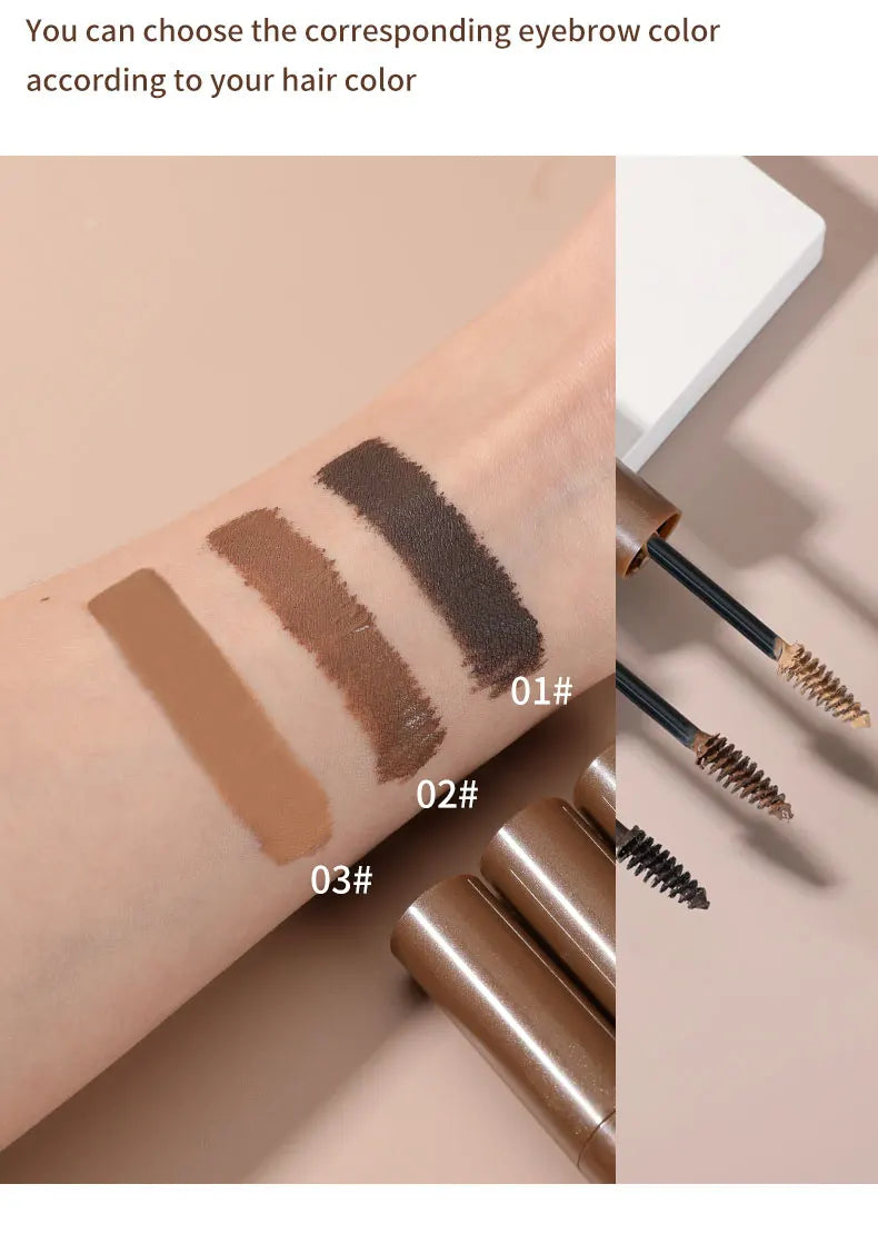 1PCS Three Color Eyebrow Dye Quick Drying Film.