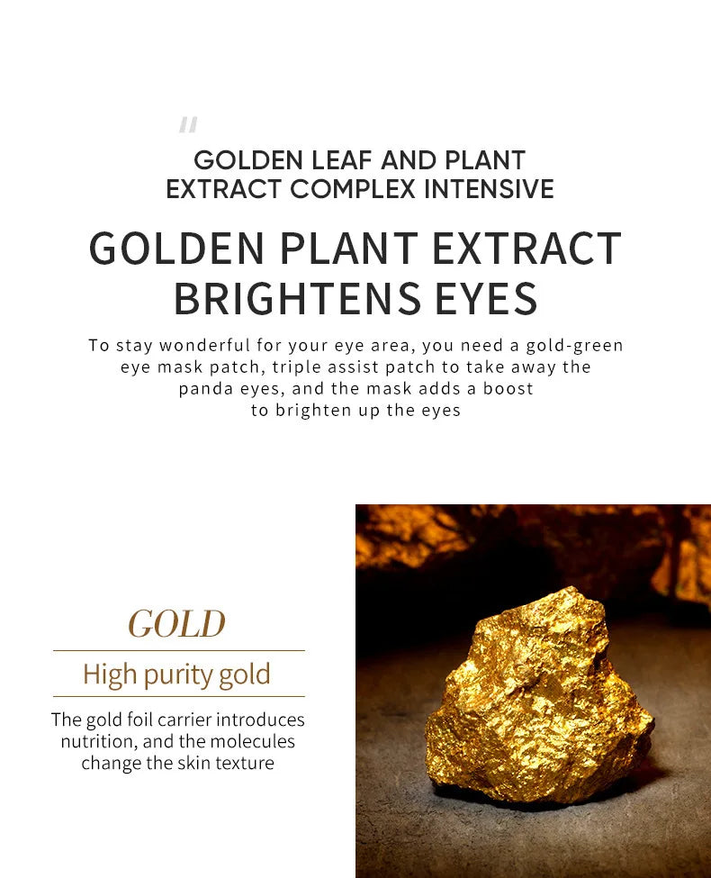 Avocado Golden Collagen Eye Mask Anti Dark Circles Removal
