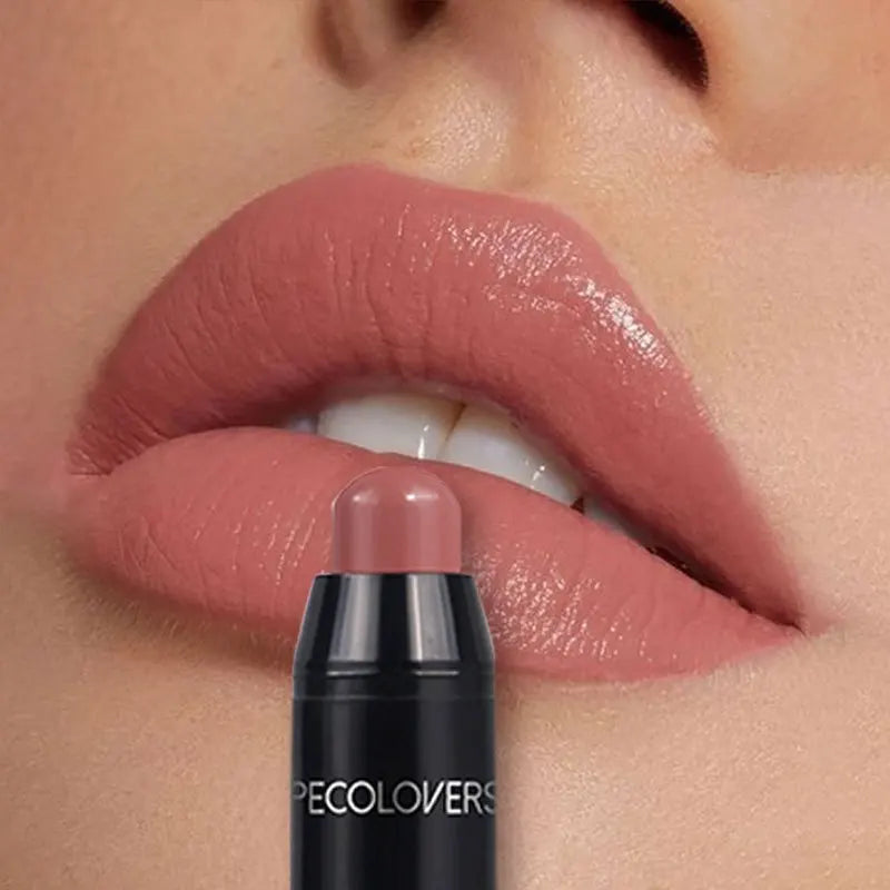 Matte Lipstick Pencil Waterproof Long Lasting Non-Sticky.