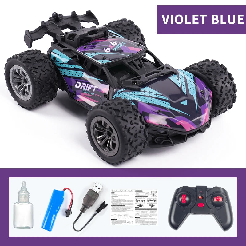 Kids’ Alloy 6-Wheel RC Car – Morphing Off-Road Climbing, 4WD Stunt & Drift Racing Toy