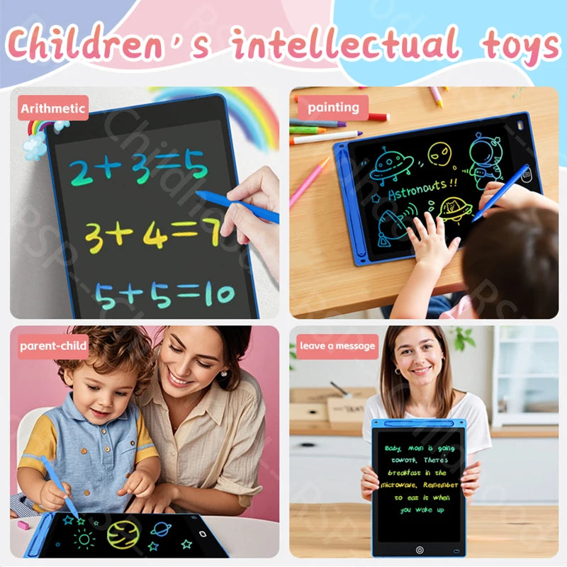 12-Inch Premium LCD Writing Tablet – Electronic Handwriting Board and Digital Drawing Pad for Kids’ Creative Learning and Fun