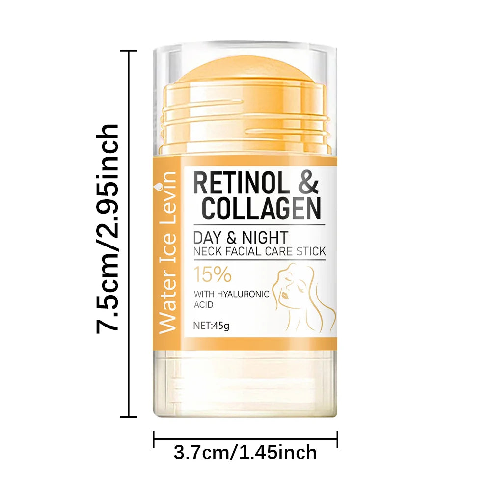 Retinol and Collagen Day and Night Neck Cream Facial Stick