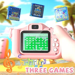 Children’s HD 1080P Digital Camera with Protective Silicone Cover