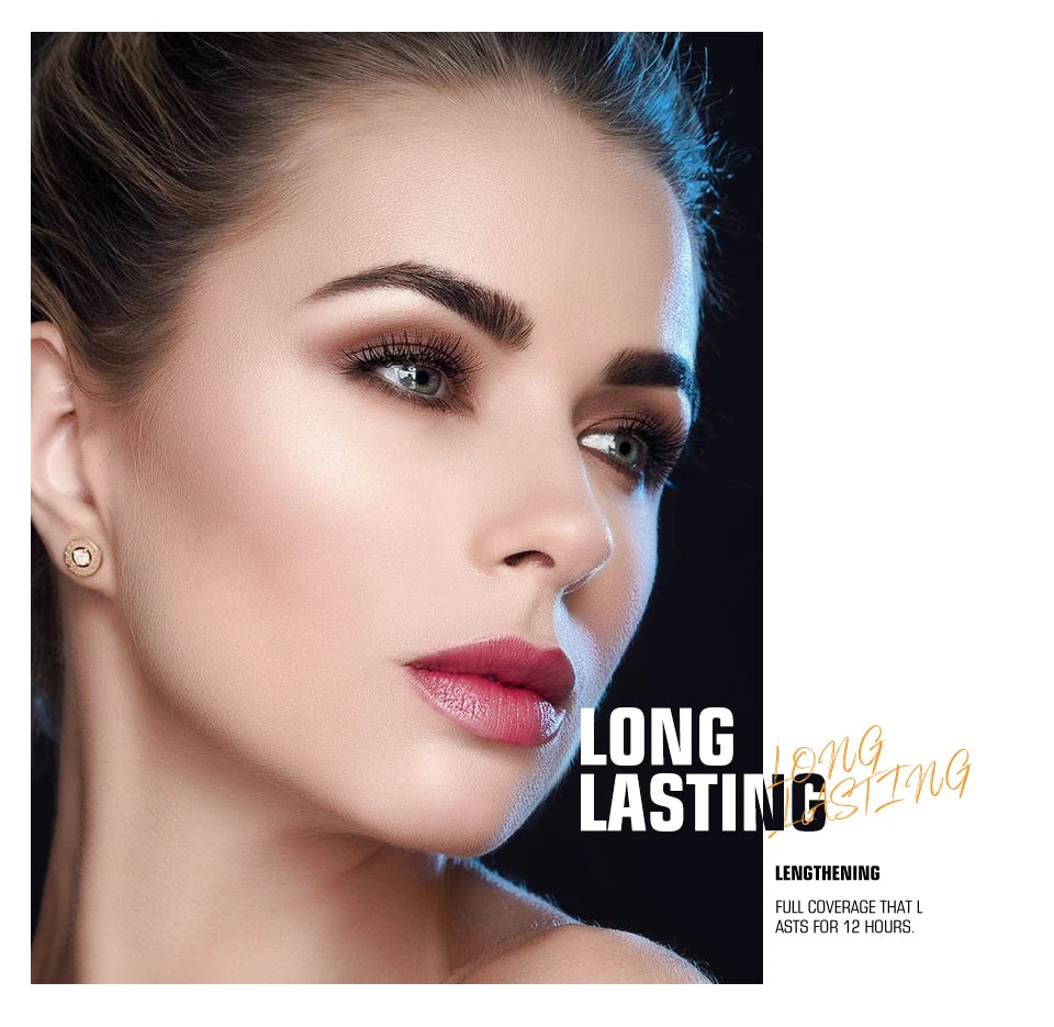 3D Mascara Lengthening Black Lash Eyelash Extension Eye Lashes Brush.