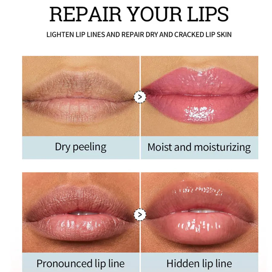 Watery Crystal Clear jelly Lip Oil Lip Balm Moisturizing And smoothing Lip Lines Jelly