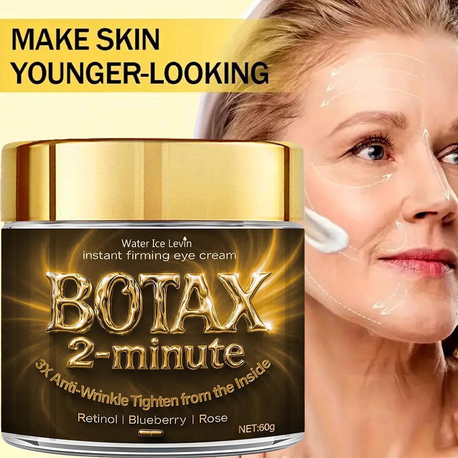 Instant Firming Face Cream with Retinol & Bee Venom