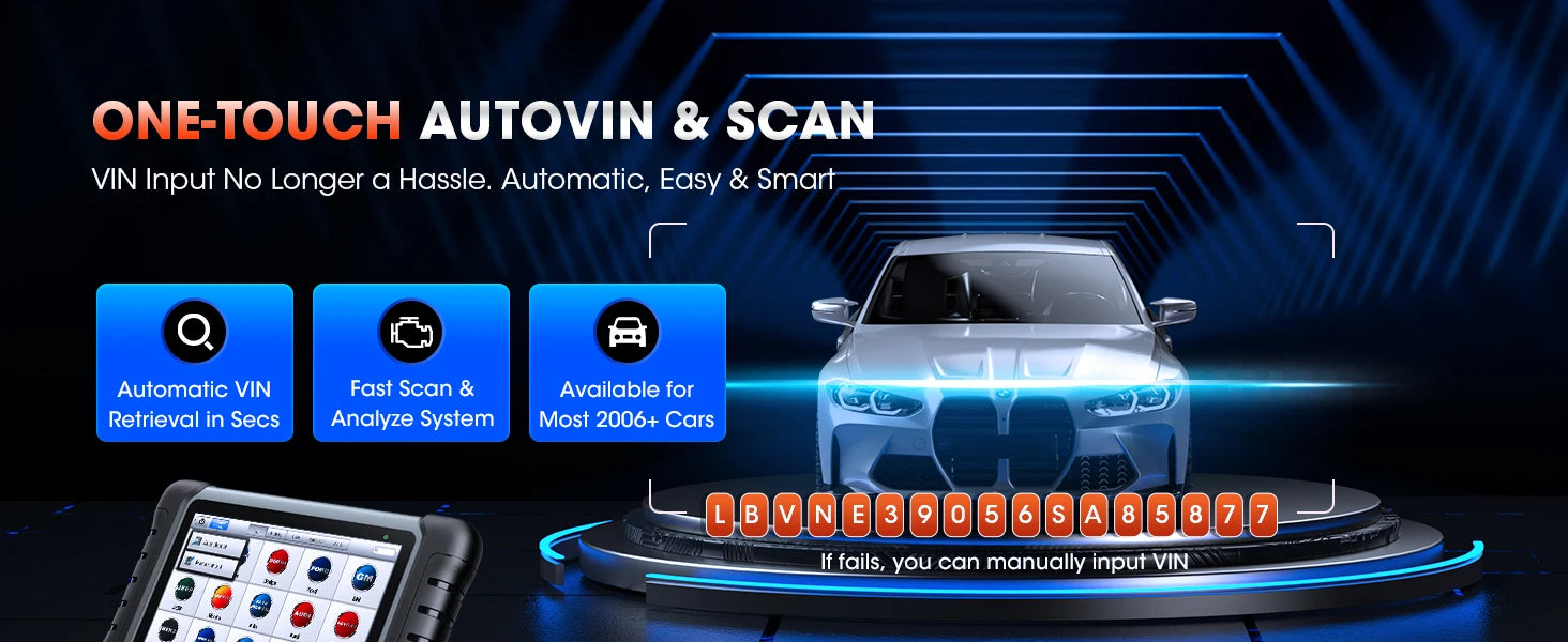 Autel MaxiCOM MK808S OBD2 Scanner Automotive Car Diagnostic Tool