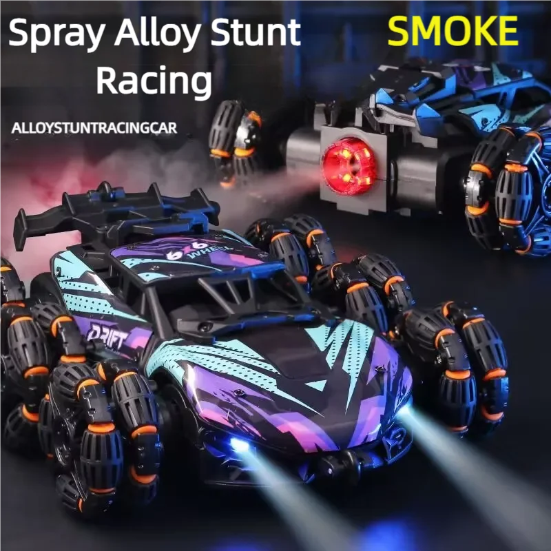 Kids’ Alloy 6-Wheel RC Car – Morphing Off-Road Climbing, 4WD Stunt & Drift Racing Toy