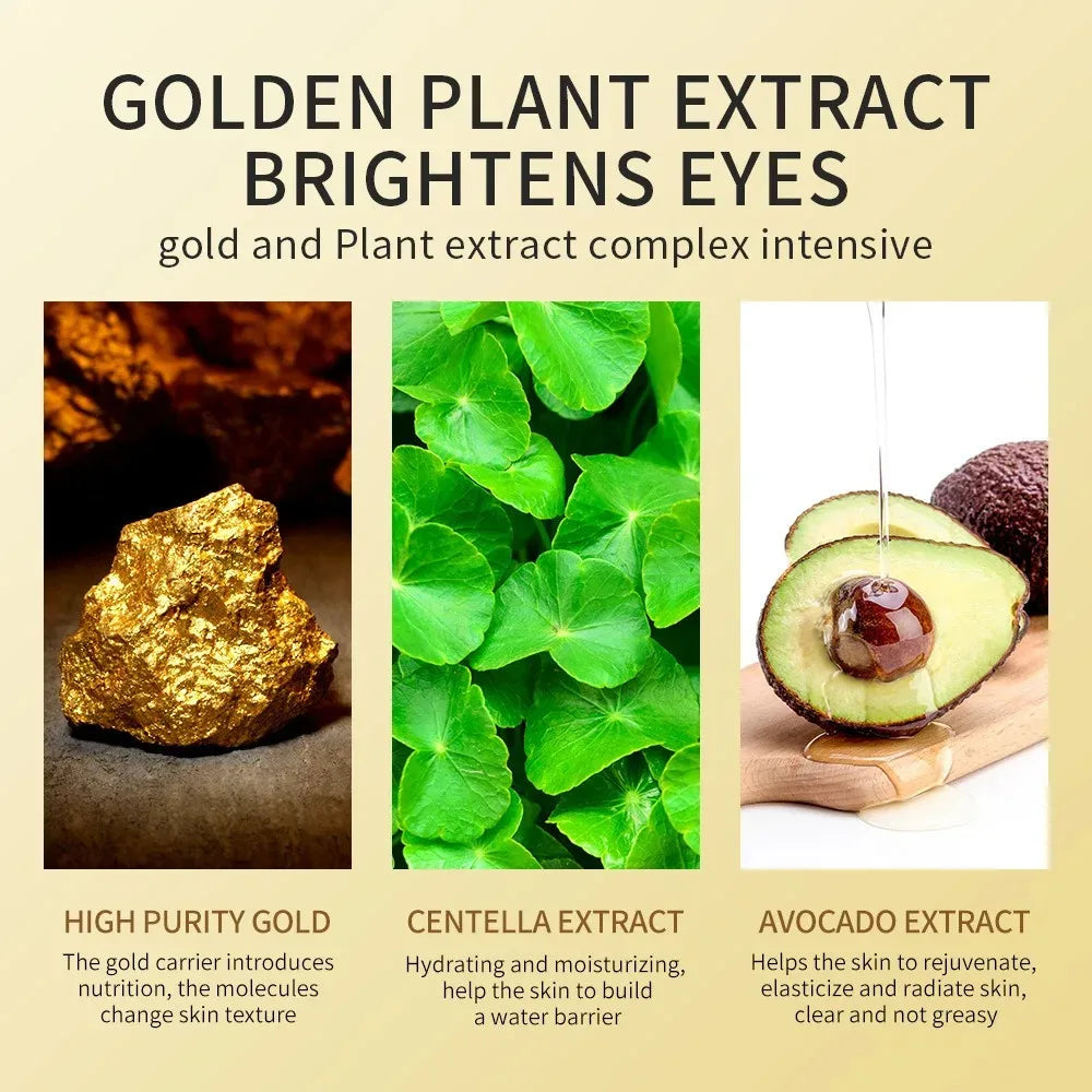 Avocado Golden Collagen Eye Mask Anti Dark Circles Removal