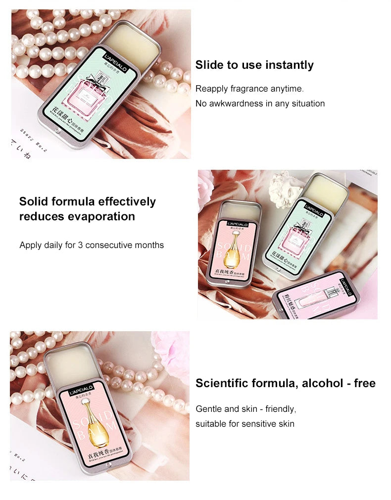 Woman Body Pheromone Perfume Solid Balm Long Lasting Fragrance