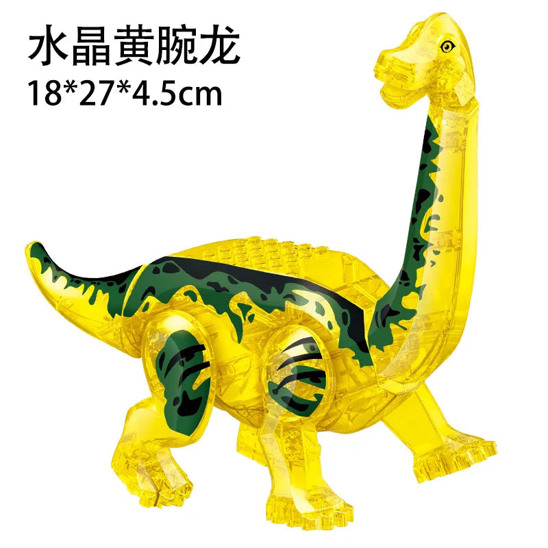 Predator Dinosaur Construction Blocks – Assemble-Your-Own Raptor and Giant Dino Toy for Children