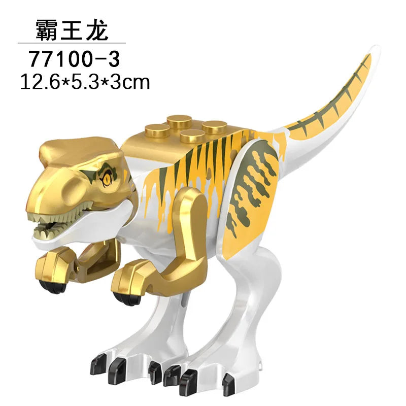 Predator Dinosaur Construction Blocks – Assemble-Your-Own Raptor and Giant Dino Toy for Children