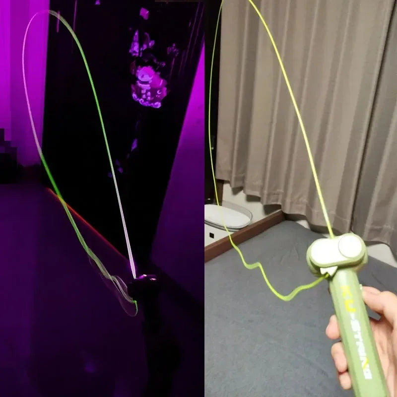 Portable Glow String Rope Launcher – Fun Kids Gift Toy