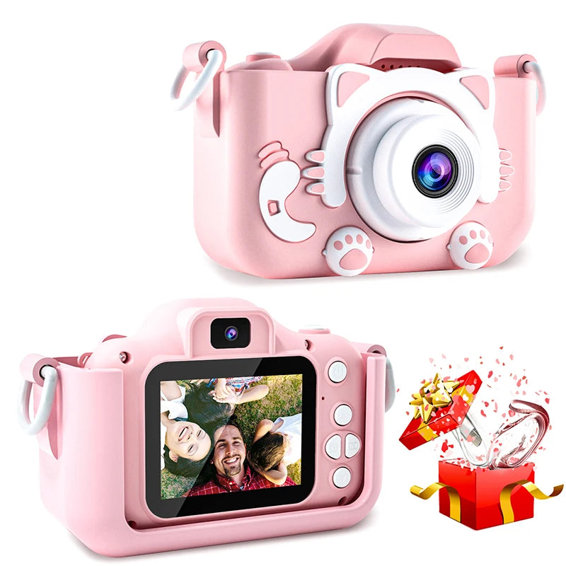 Children’s HD 1080P Digital Camera with Protective Silicone Cover