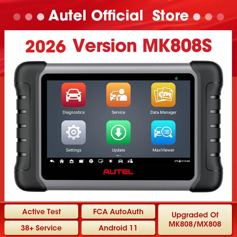 Autel MaxiCOM MK808S OBD2 Scanner Automotive Car Diagnostic Tool