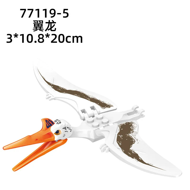 Predator Dinosaur Construction Blocks – Assemble-Your-Own Raptor and Giant Dino Toy for Children