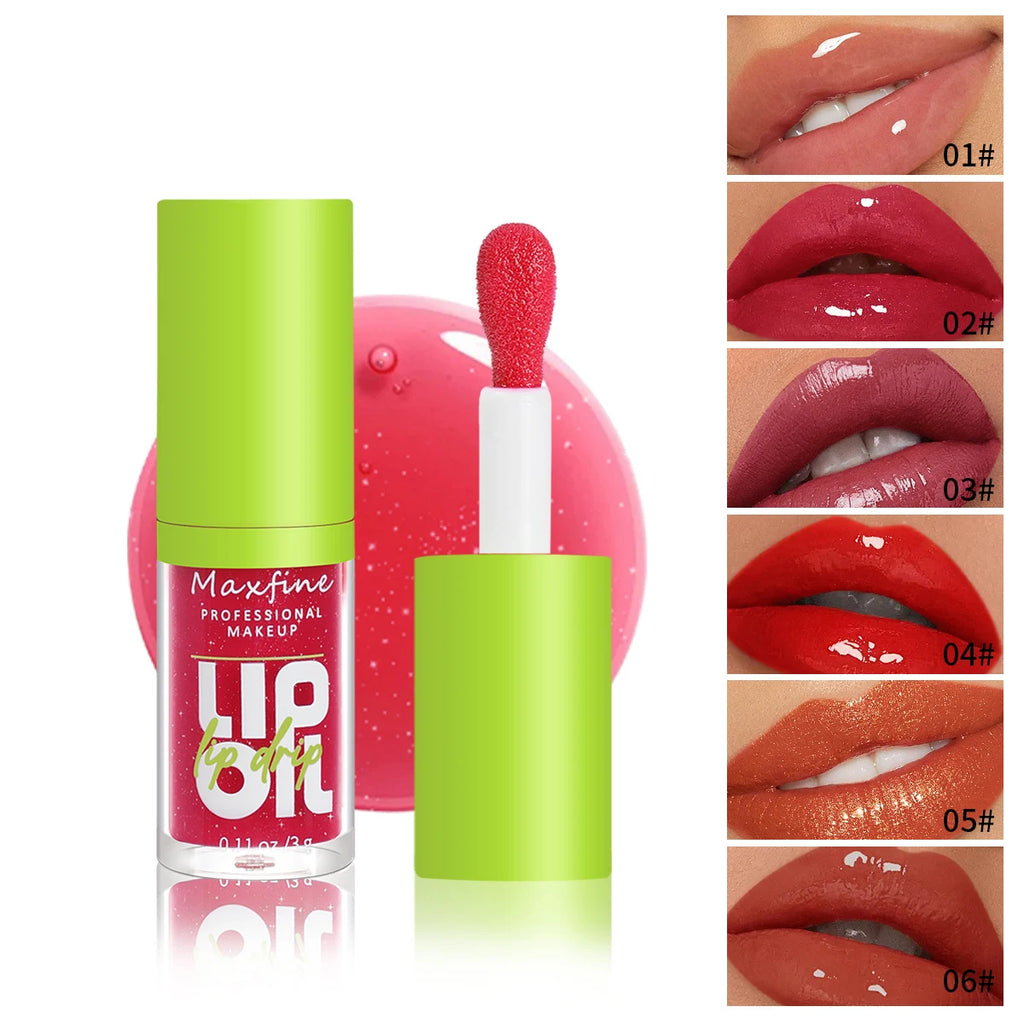Lip Gloss Waterproof Long-term Moisturizing Non-stick Cup Non-fading Liquid.