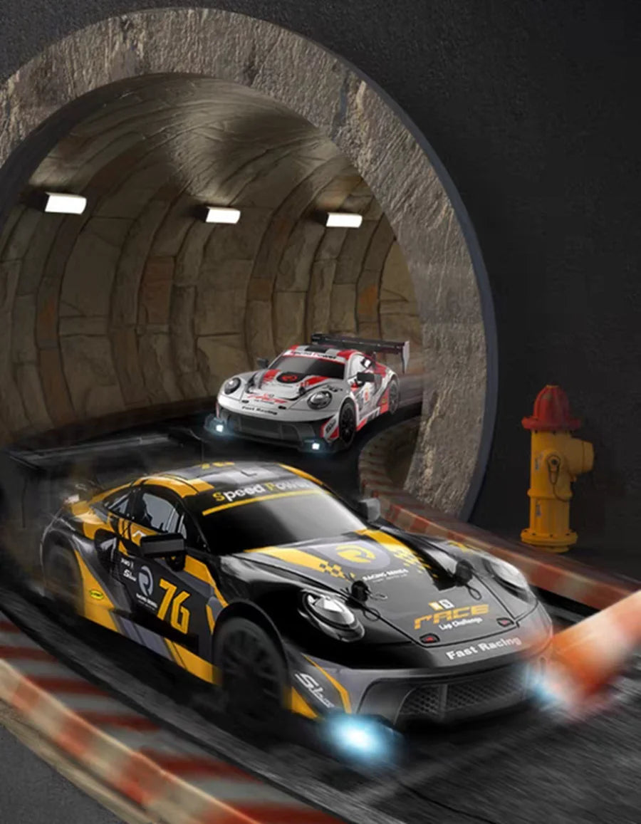 4WD RC Drift Car – High-Speed Remote Control Racing Vehicle with LED Lights and 2.4GHz Controller for Kids