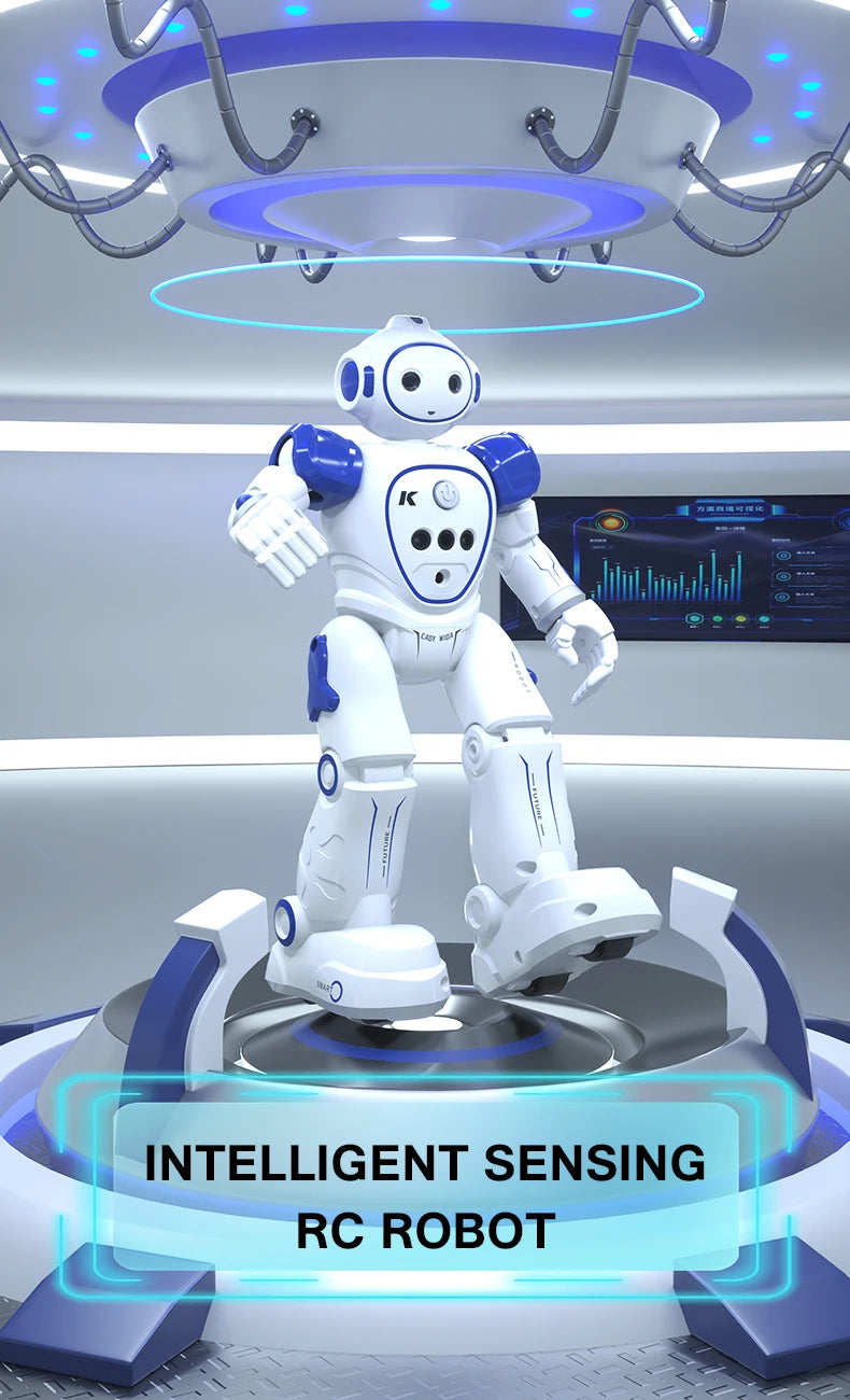 Wireless Smart RC Robot – Dance, Music & Programming Fun