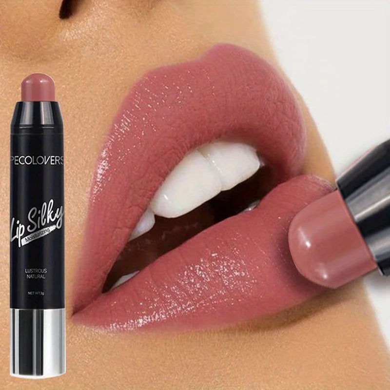 Matte Lipstick Pencil Waterproof Long Lasting Non-Sticky.