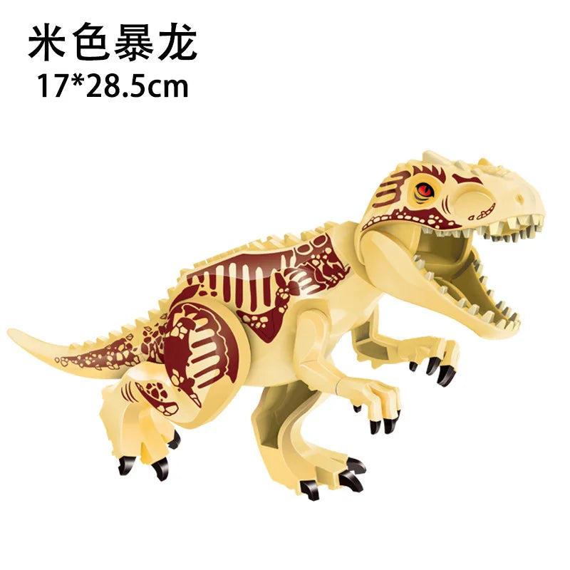 Predator Dinosaur Construction Blocks – Assemble-Your-Own Raptor and Giant Dino Toy for Children