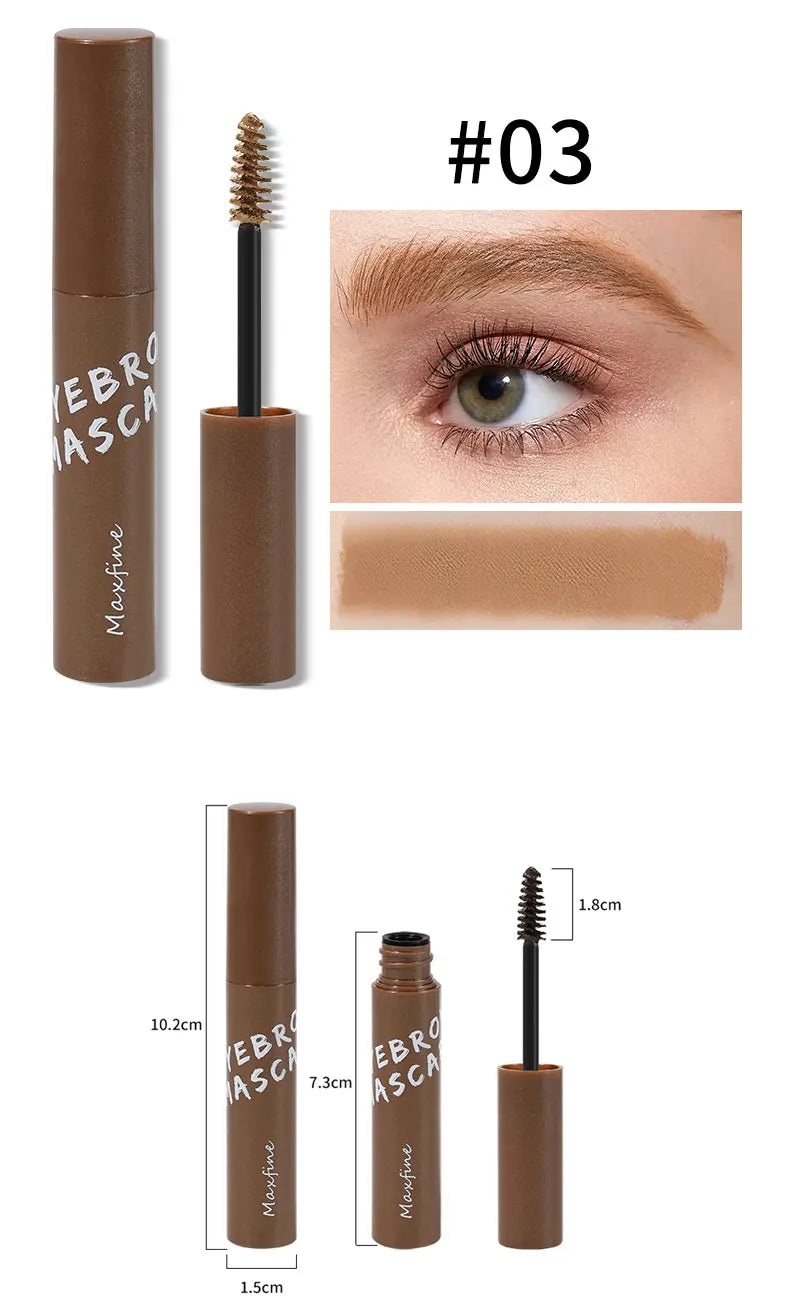 1PCS Three Color Eyebrow Dye Quick Drying Film.