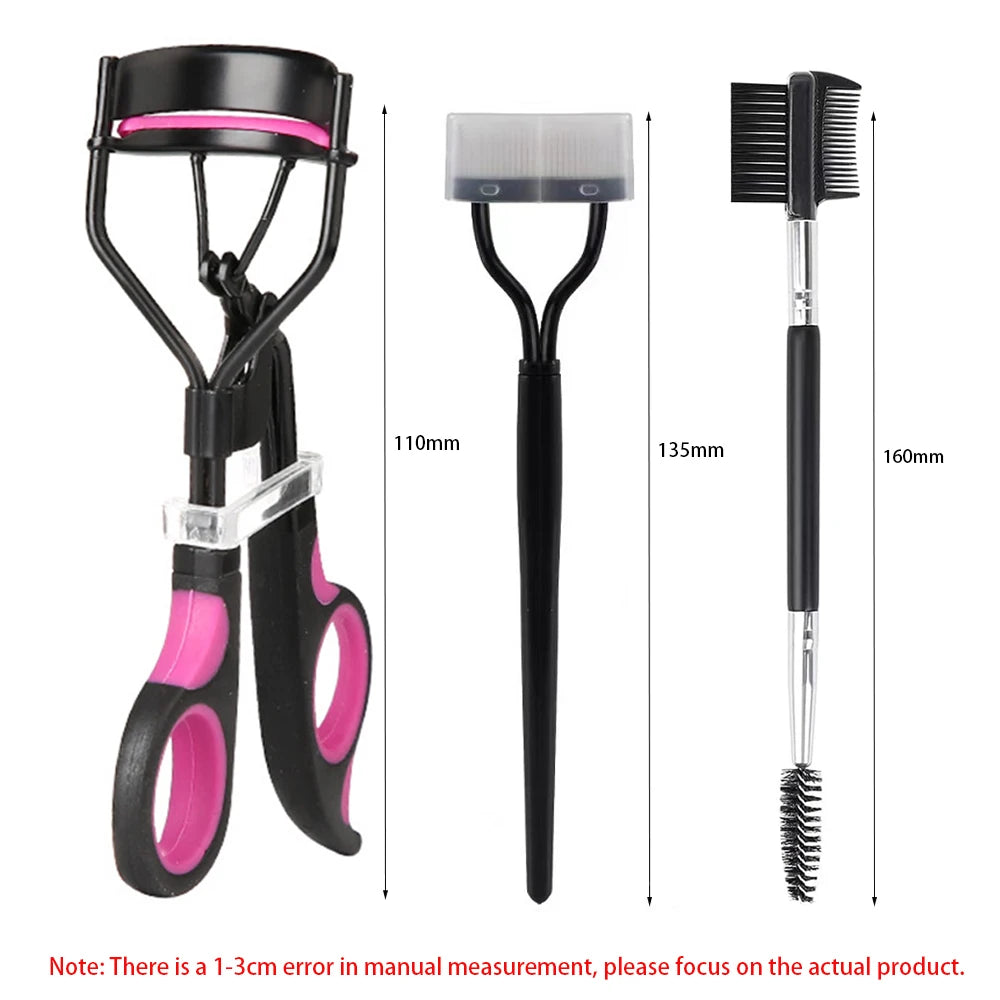Eyelash Curler Set With Replacement Pads 7/15pcs