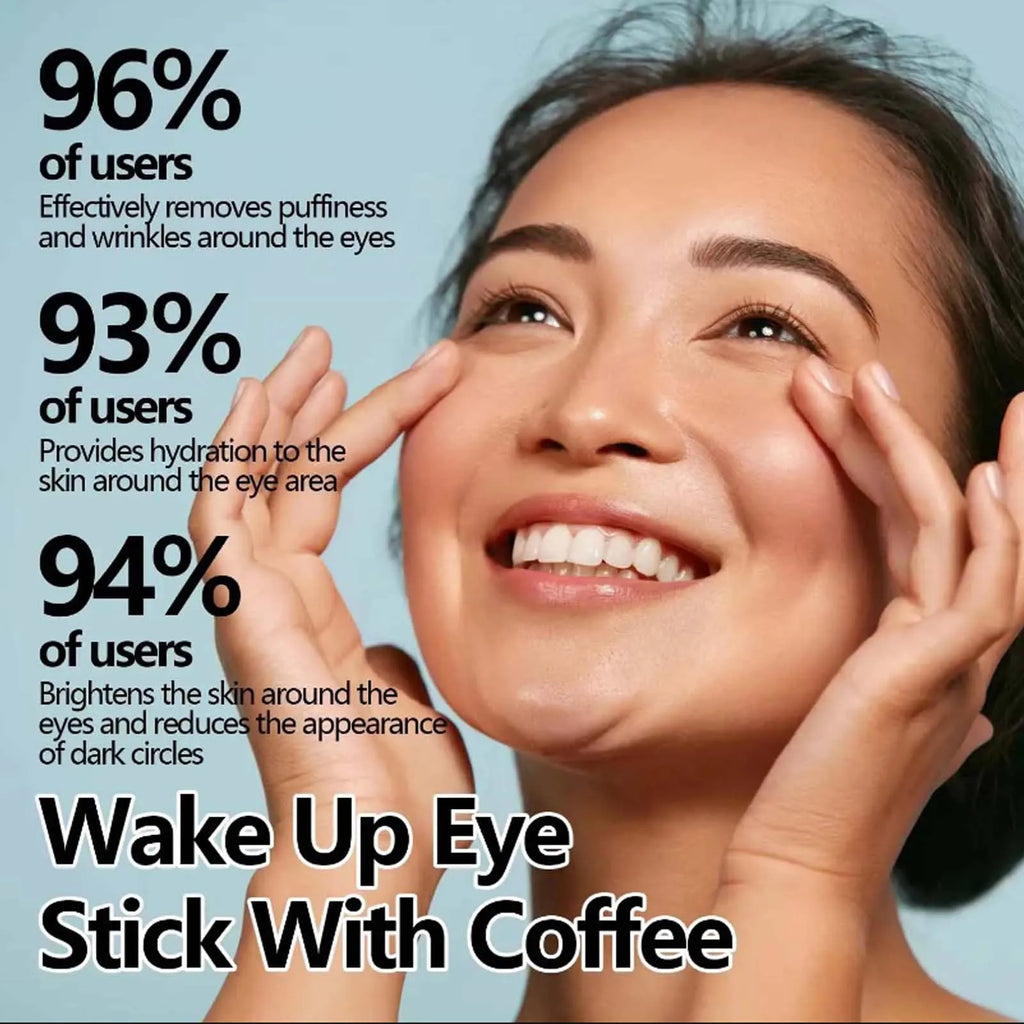 Snail Eye Cream Stick Collagen Fade Fine Lines Wrinkle Lightening Dark Circles.