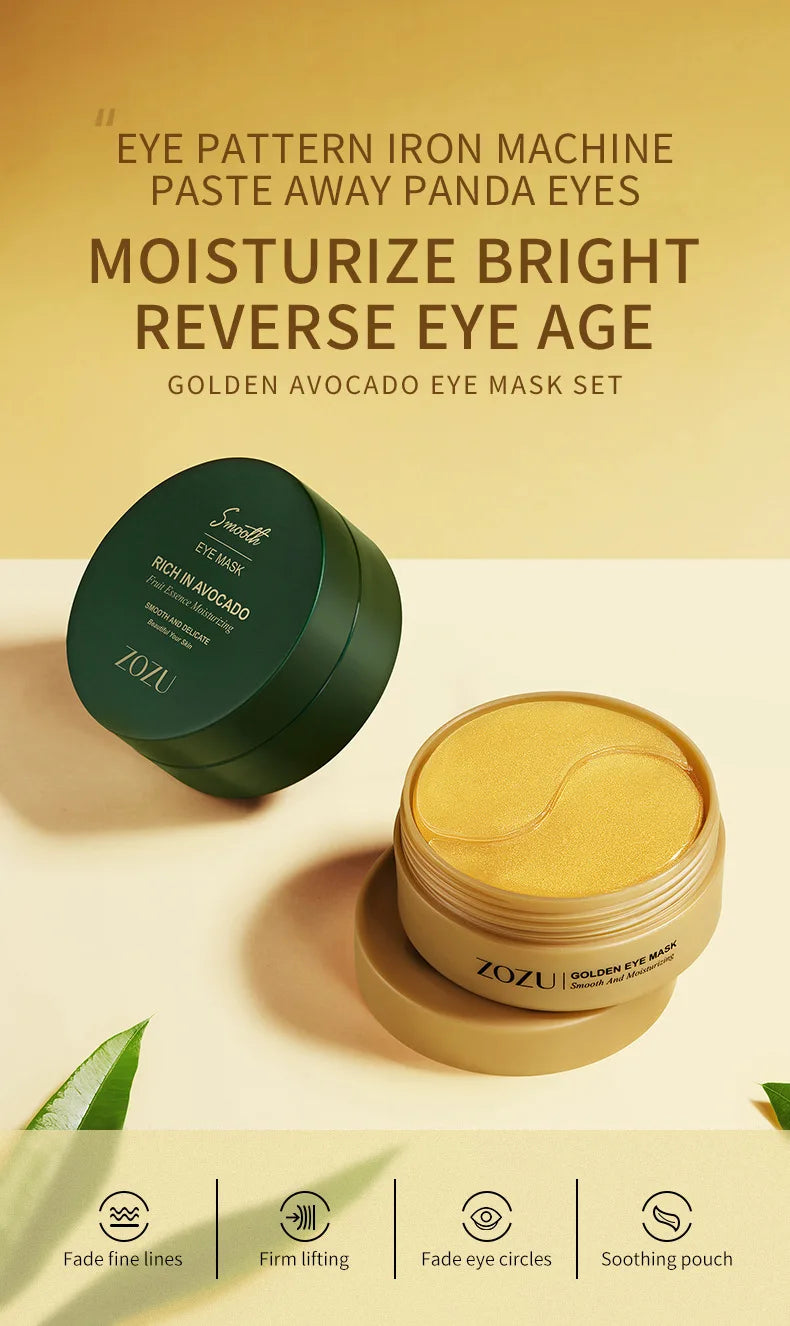 Avocado Golden Collagen Eye Mask Anti Dark Circles Removal