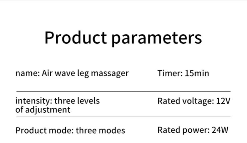 JinKairui Extended Electric Air Compression Leg Massager with Remote Control for Deep Thigh, Calf, and Foot Relaxation 🦵✨